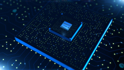 數字三維渲染技術 芯片電路的藝術與科學